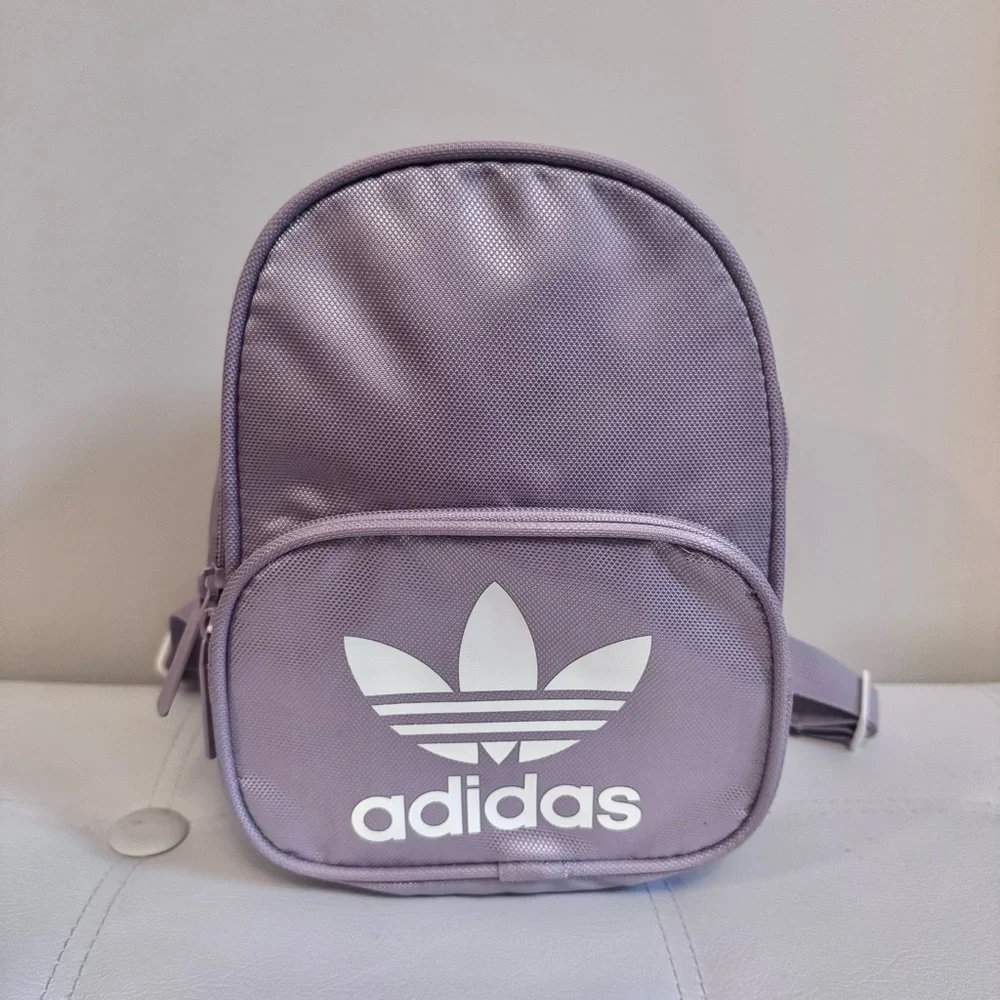 Adidas Originals Santiago Mini Backpack in light purple - Picture 1 of 8